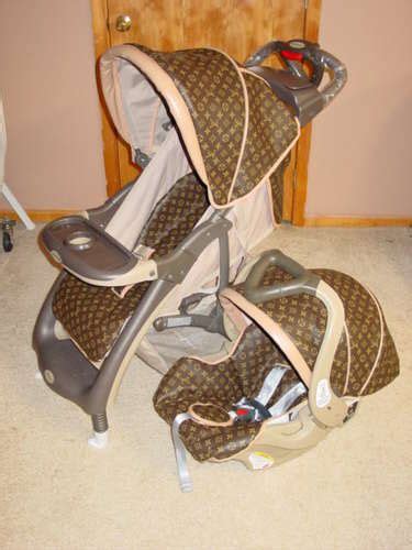 louis vuitton car seat and stroller|louis vuitton stroller and carseat.